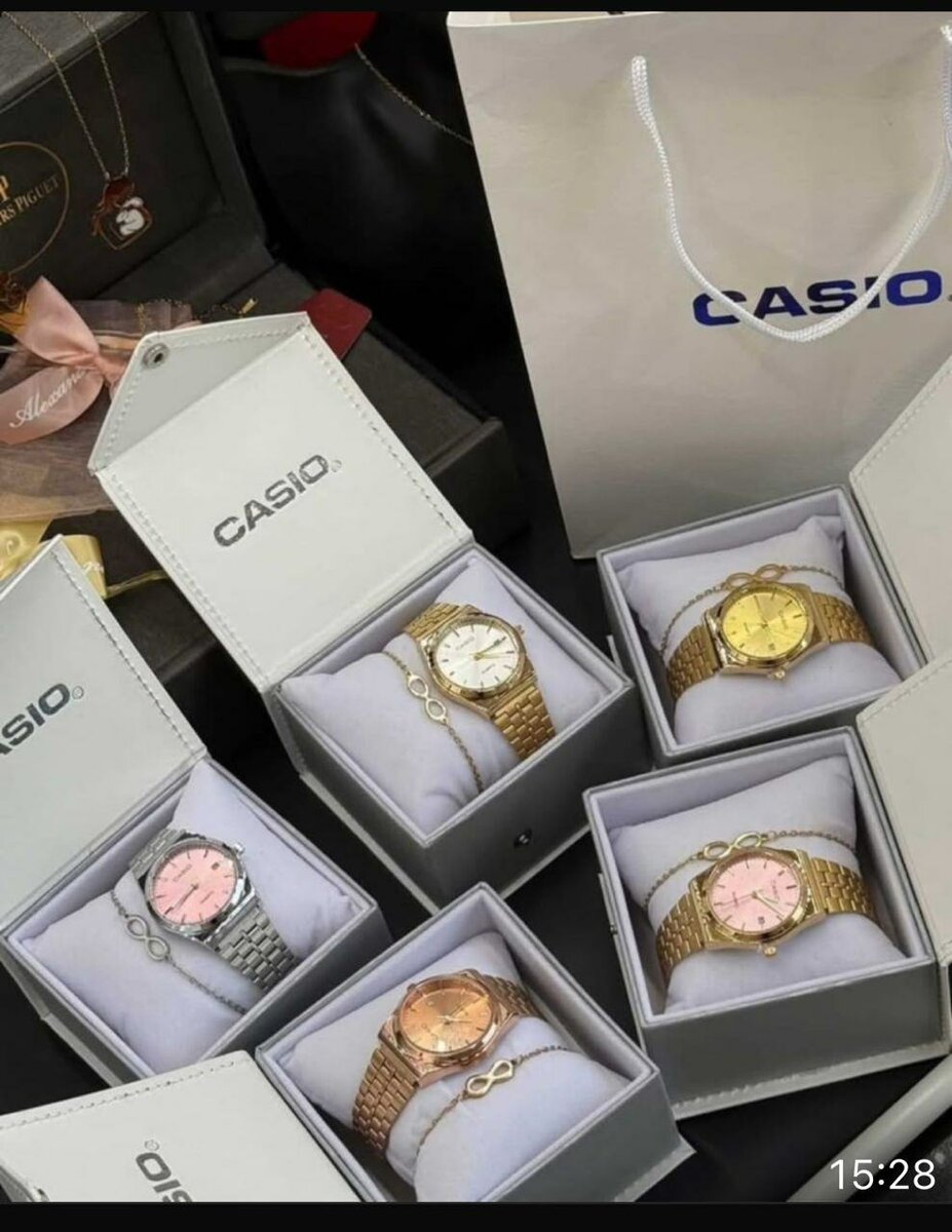 Montres Casio élégantes