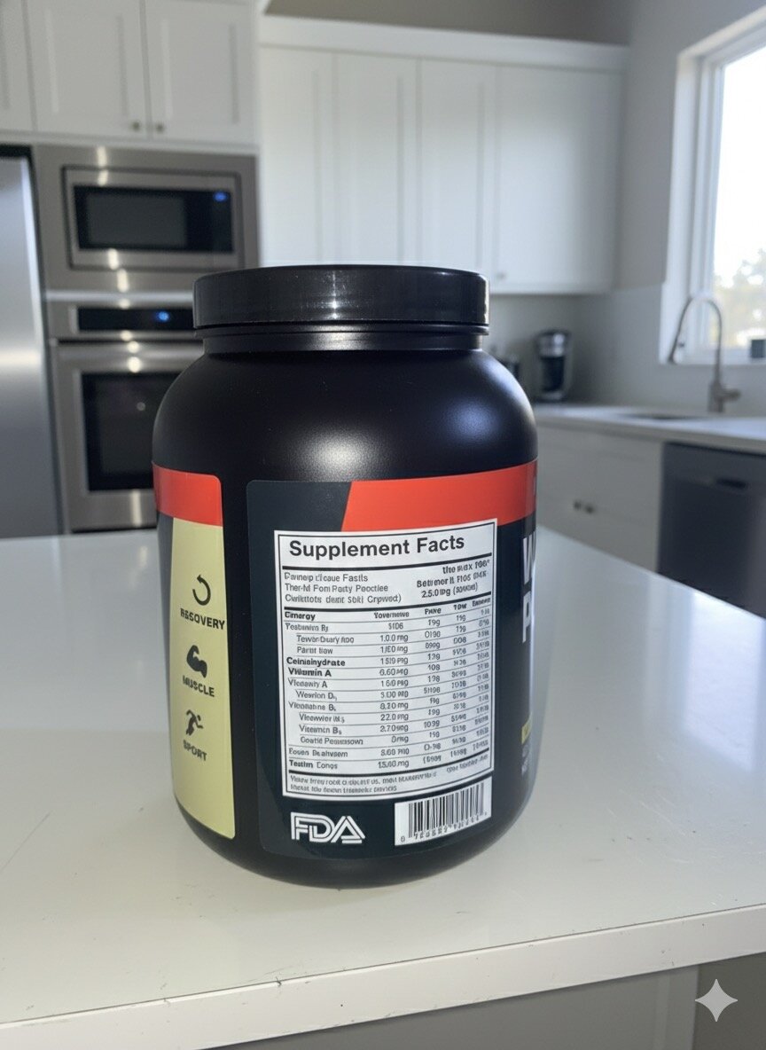 Vanilla Whey Protein Powder