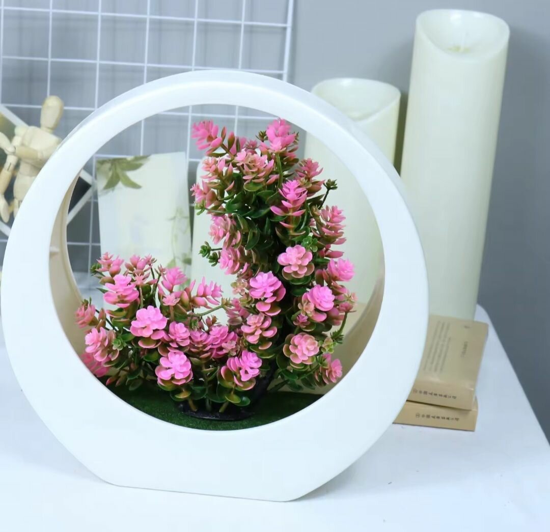 POT DE FLEUR ARTIFICIELLES