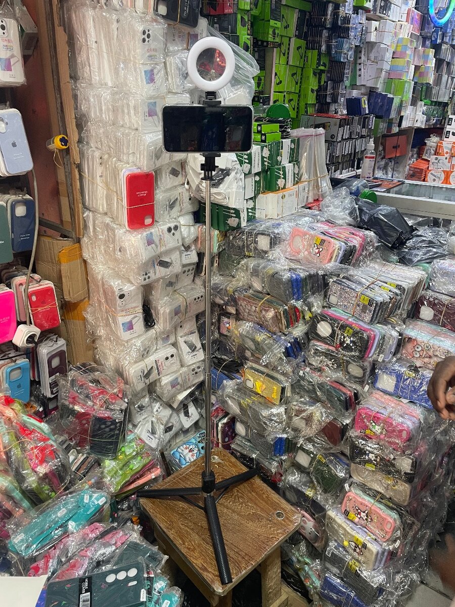 Trépied Selfie Z6D avec Anneau LED