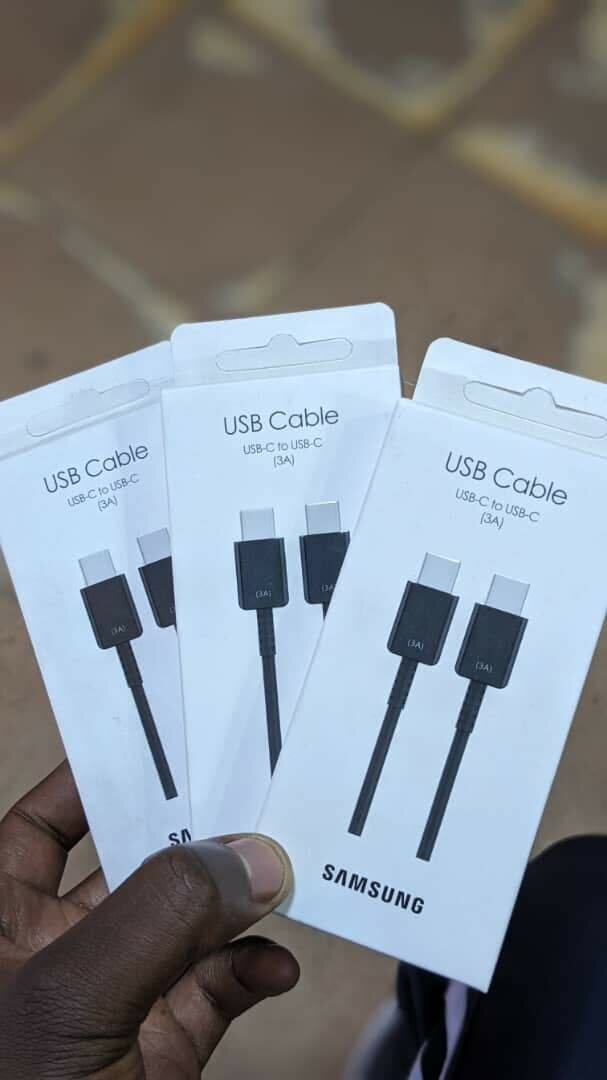 Type C to C fast charging cables