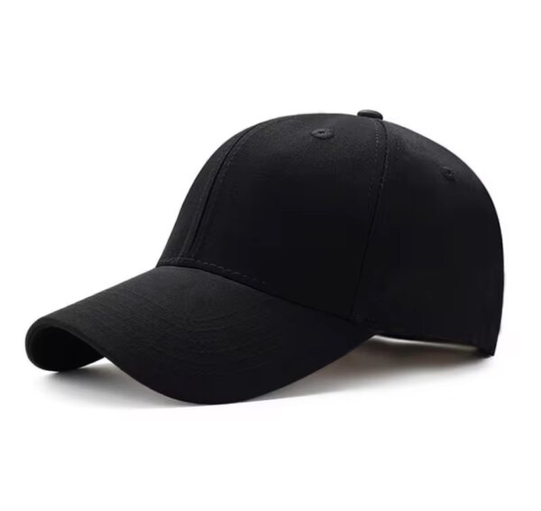 Casquette noire unisexe