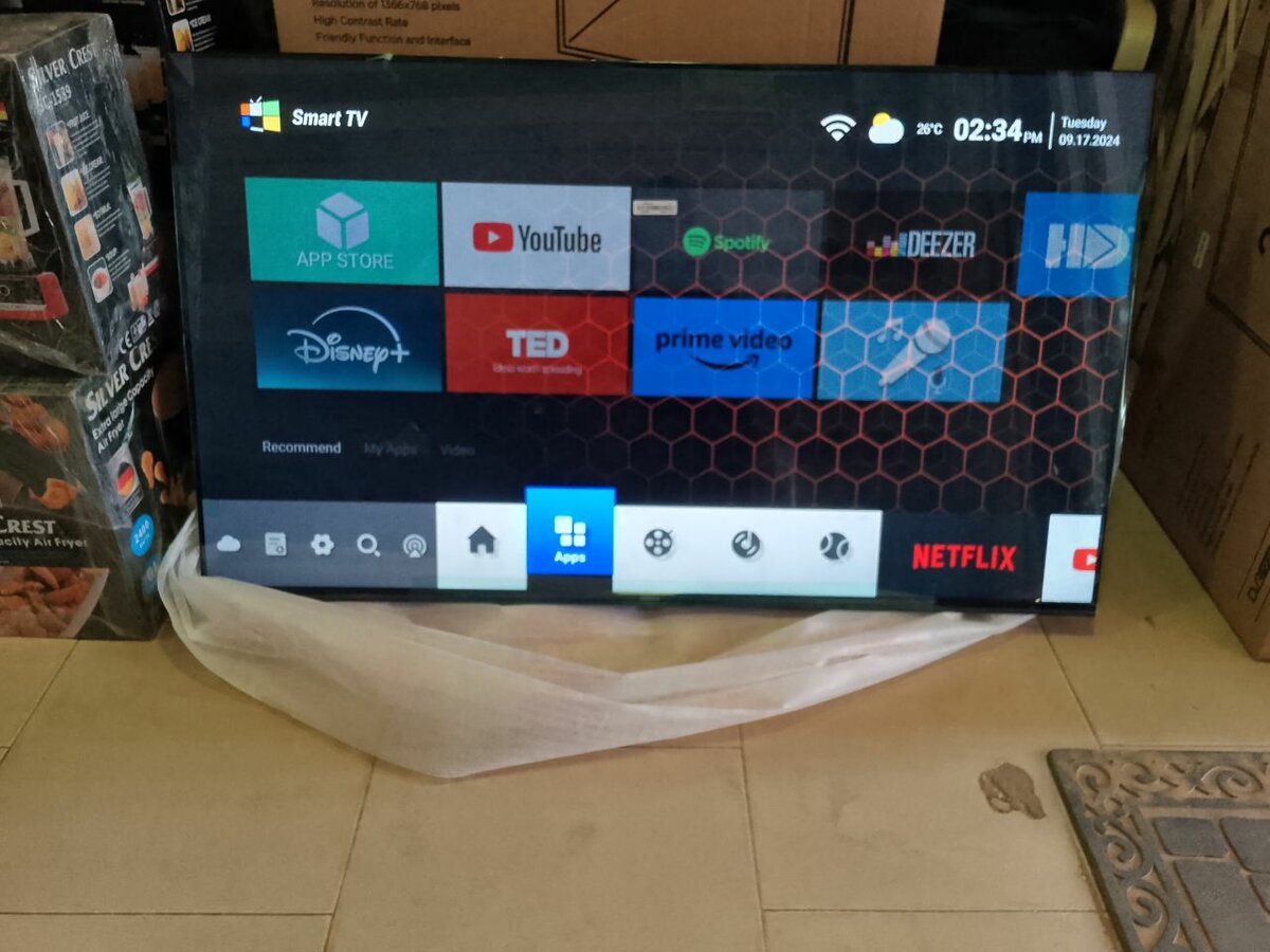 Hikers 55 smart 4k Tv