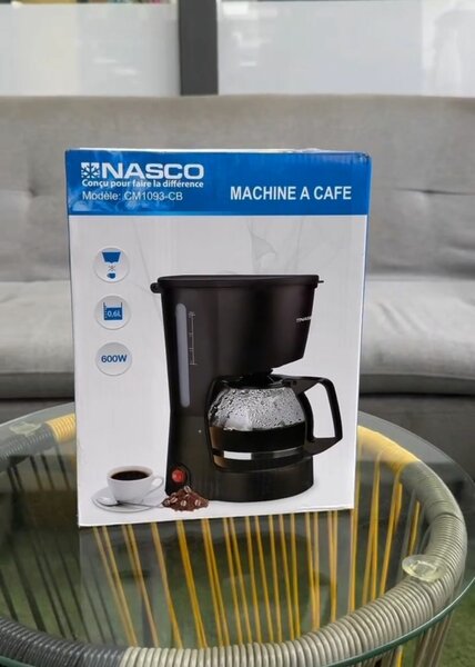 Cafetière Électrique Nasco 600W