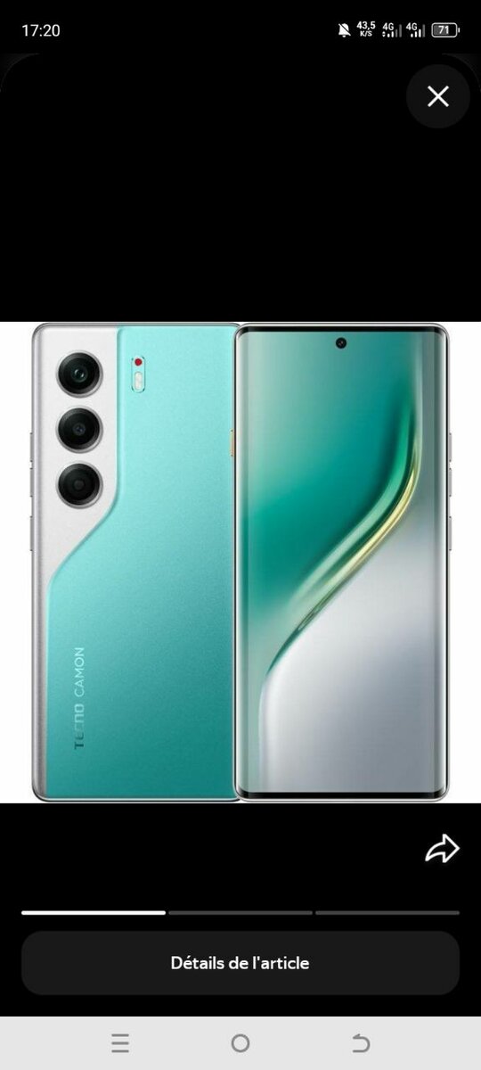 Smartphone moderne 5G