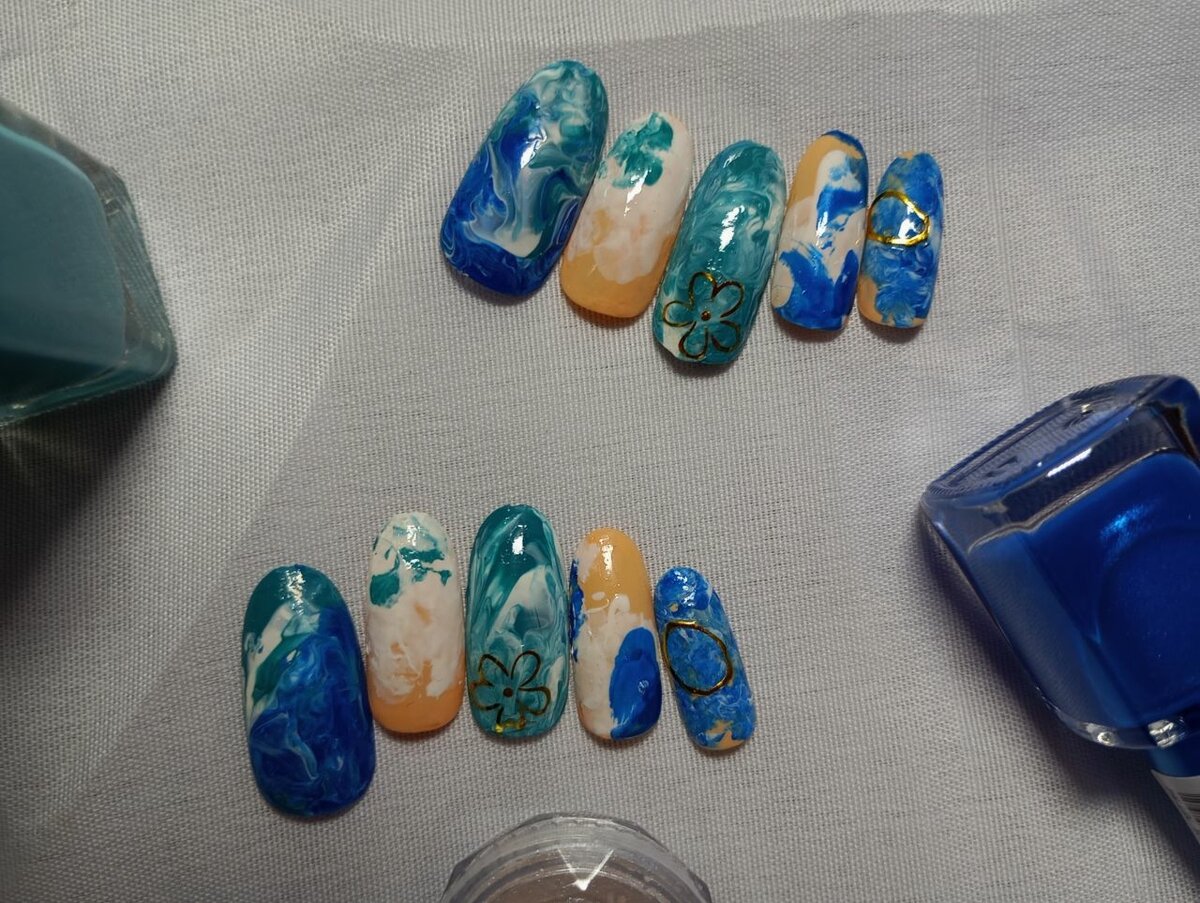 Ongles Pressés Fantaisie