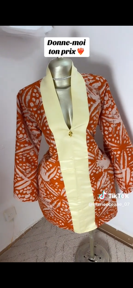 Robe ethnique élégante