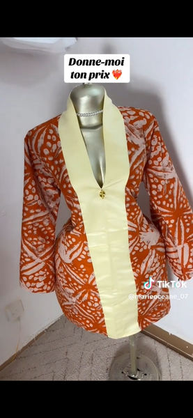 Robe ethnique élégante