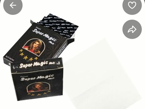 Lingettes Super Magic Men