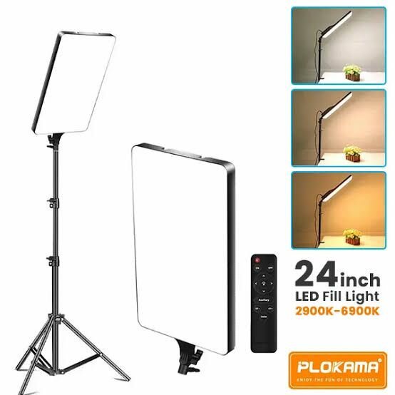 Plokama Live-P24 LED Video Light Panel - Professional Light