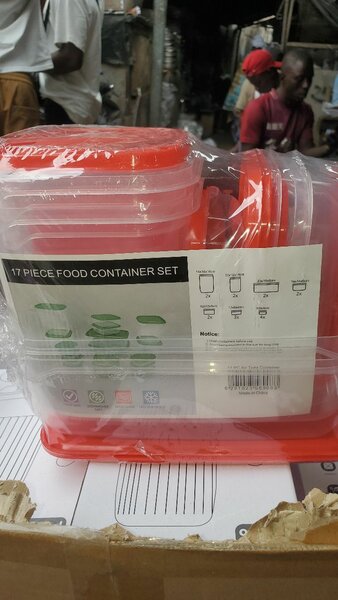 Set de boîtes alimentaires 17 pièces