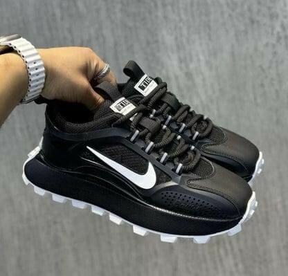 Baskets Noires Moderne Hommes