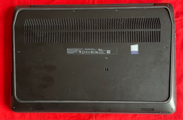 HP ZBOOK 15U pc Pro gamer
