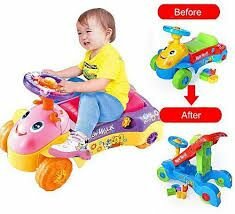 Marcheur Éducatif Multifonctionnel 3 en 1 pour Bébé