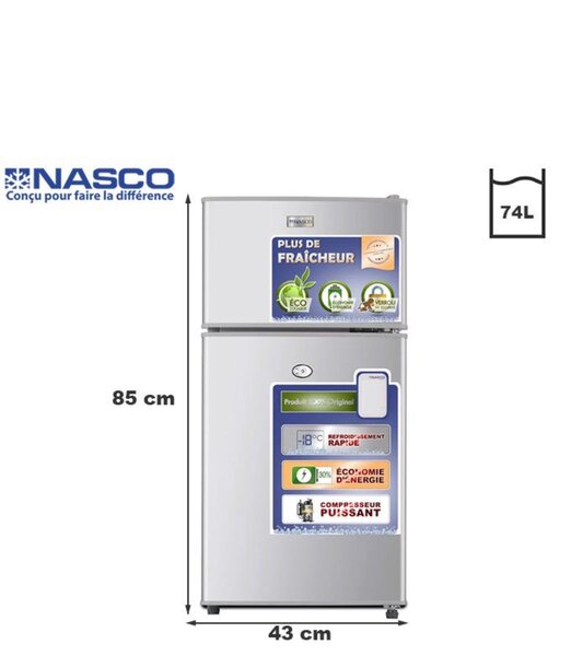 Réfrigérateur Nasco Top Freezer