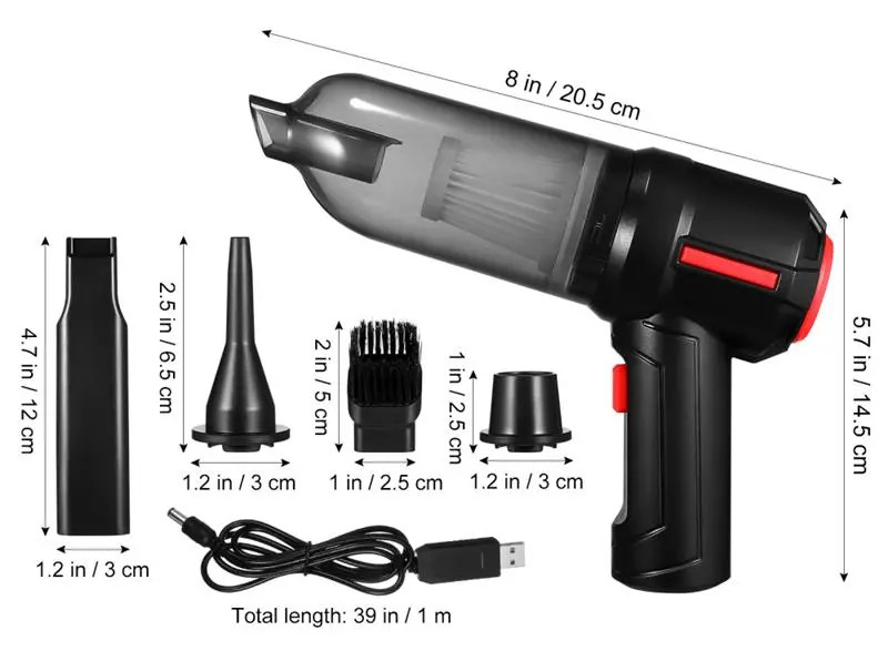 Ручной аккумуляторный пылесос Suitu ST-6629C