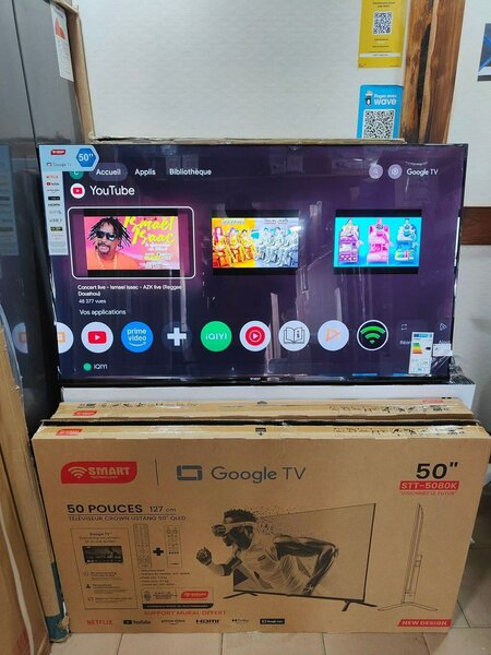 Smart TV 50 pouces UHD