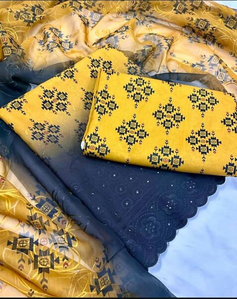 Printed lawn