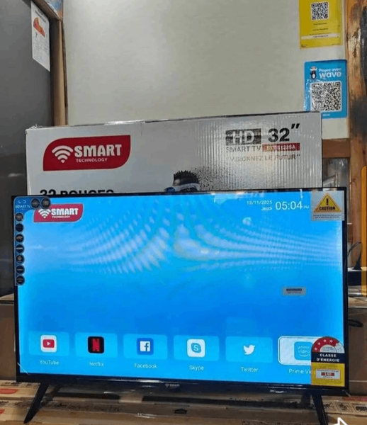 Télévision Smart HD 32 pouces