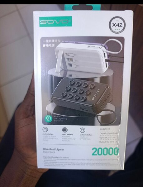 Power Bank 20000mAh SOV