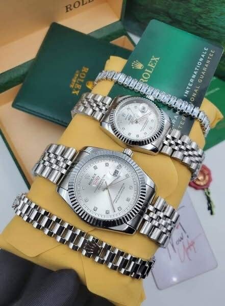 Montre Rolex en acier inoxydable