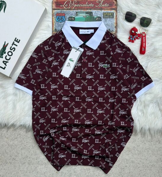 Polo Lacoste homme élégant