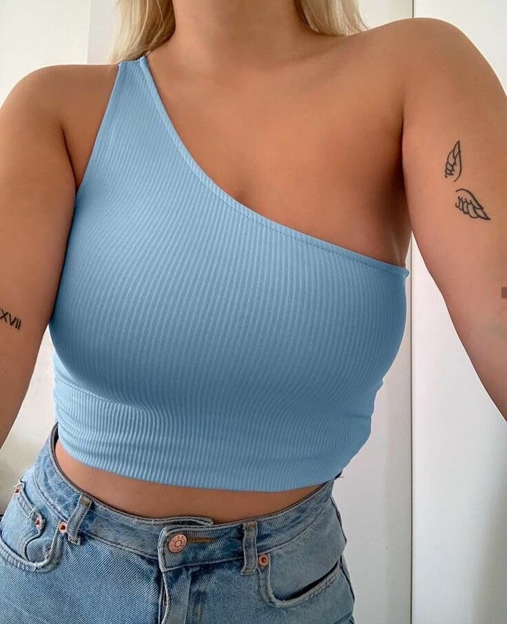 Débardeur asymétrique élégant