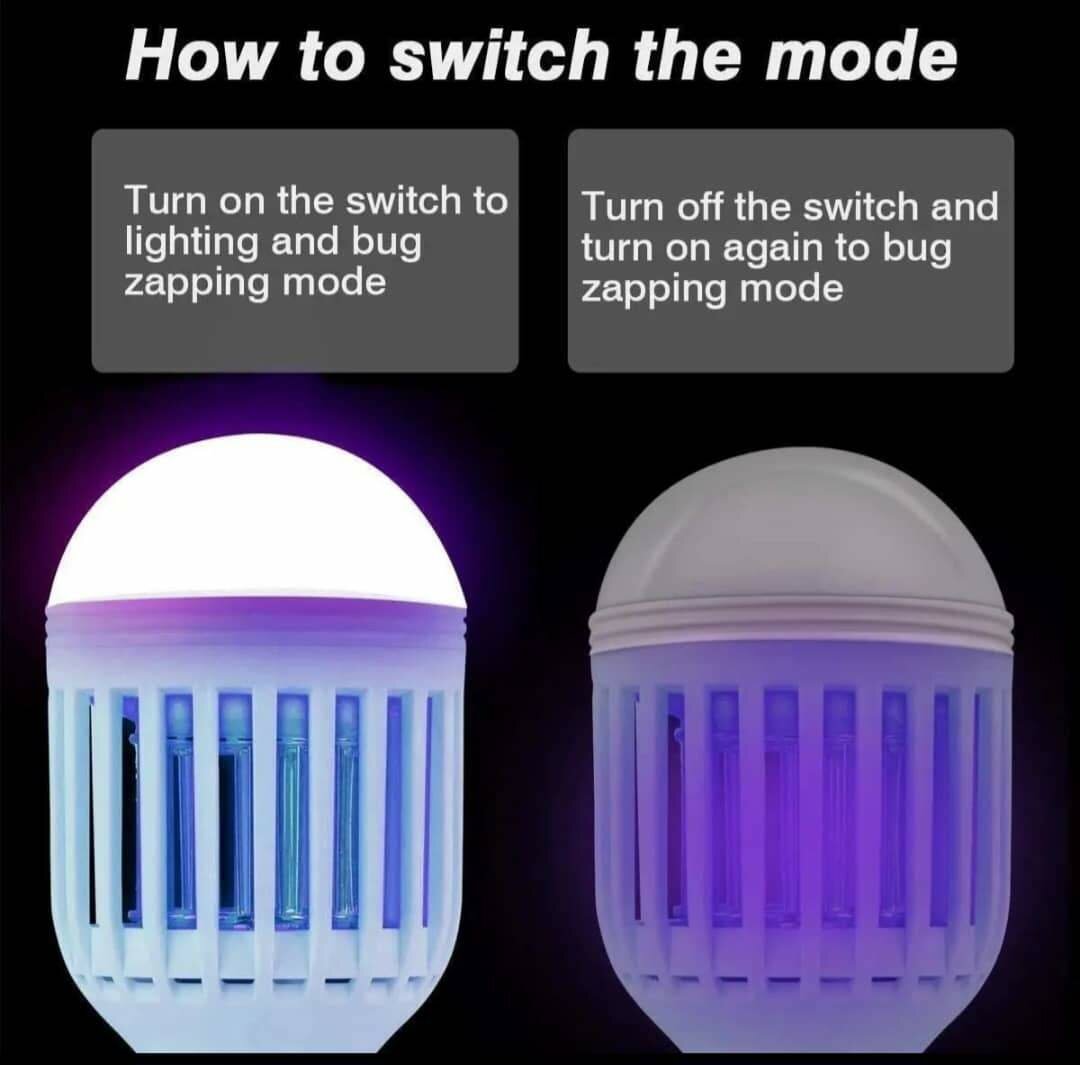 Ampoule anti- moustique