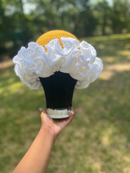 Élastiques à cheveux crochetés