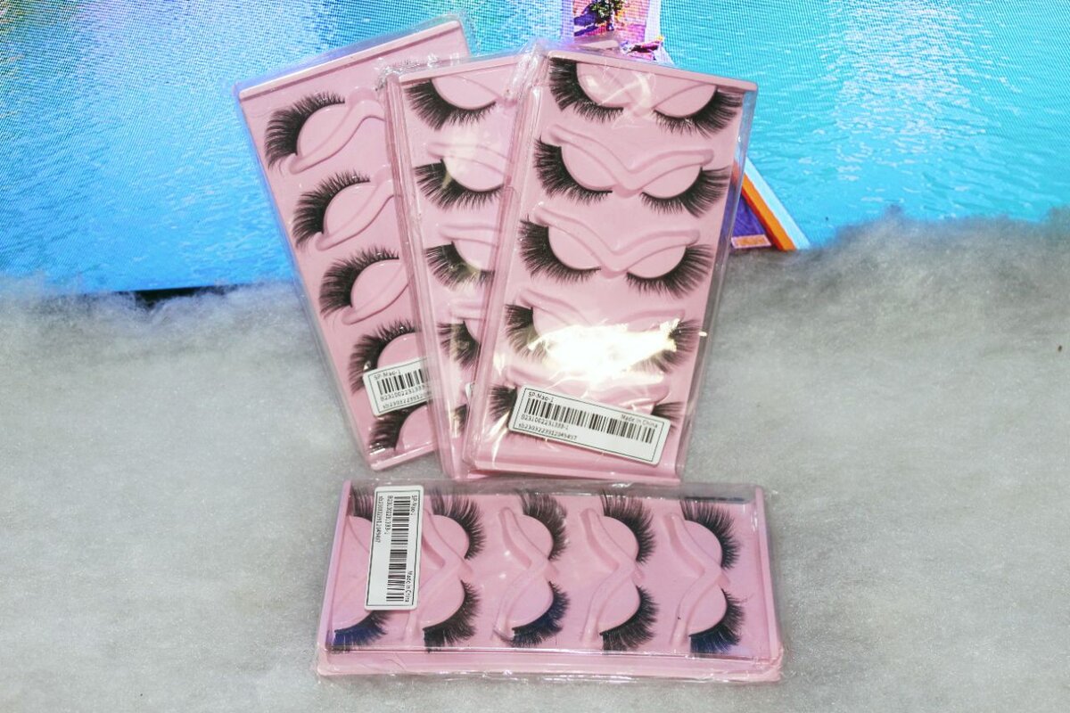 Faux cils volumineux 5 paires