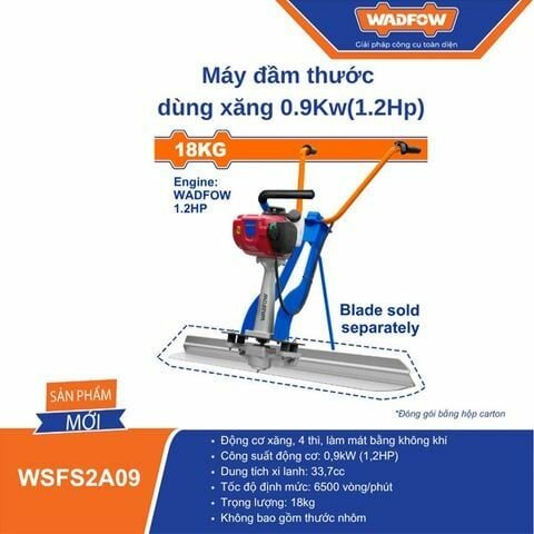 Truelle mécanique WADFOW 1.2HP