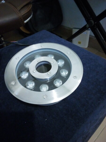 RGB LED Water fountain ring lights  with remote control