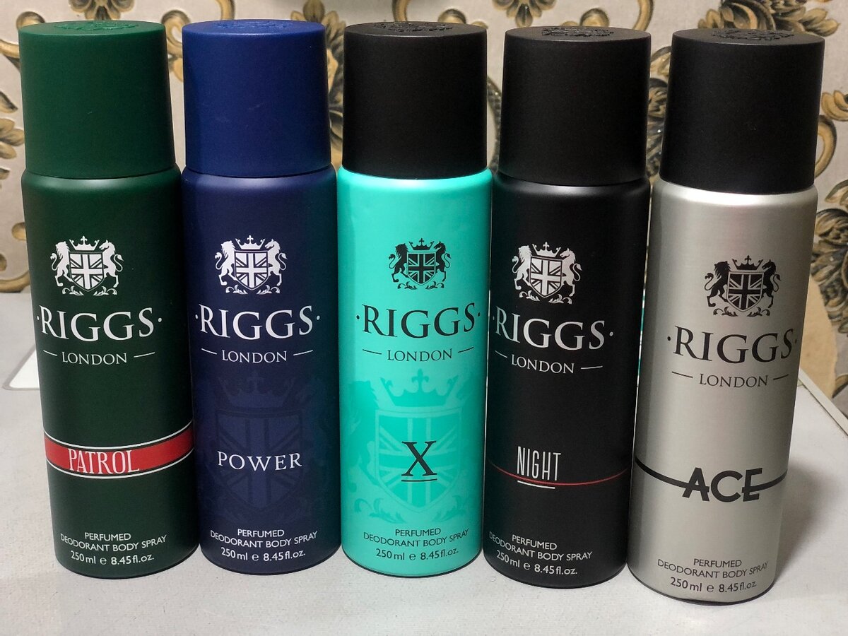 Riggs deodorant spray