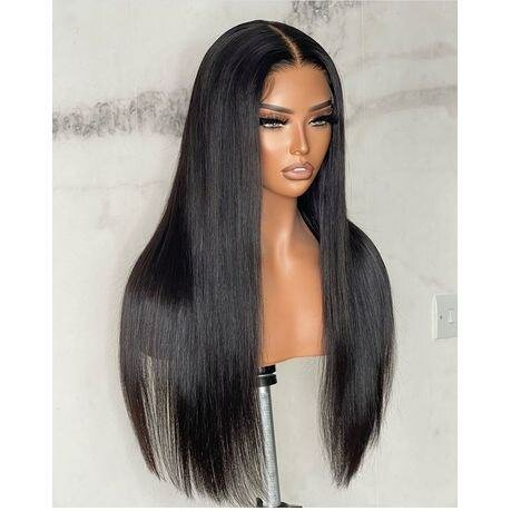 26" 5x5 Closure Silky Straight