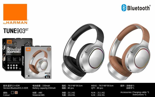 Casque Bluetooth Harman TUNE903BT