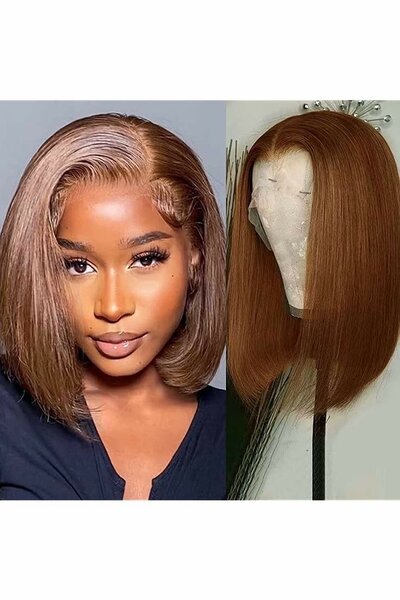 Perruque bob longueur 12