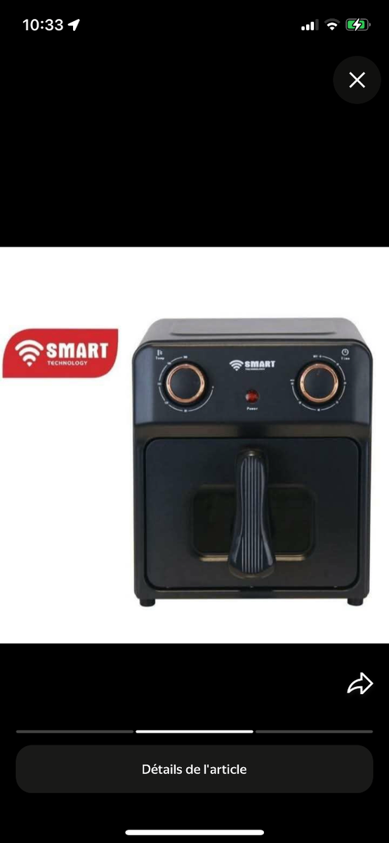 Friteuse à Air Intelligente