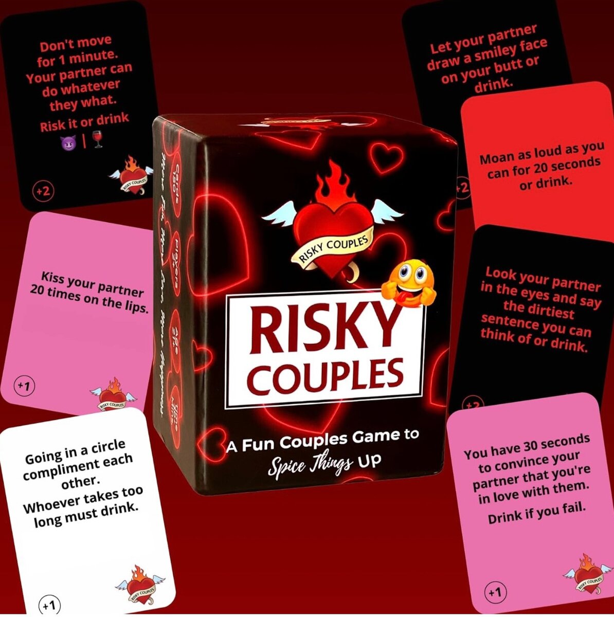 RISKY COUPLES card game