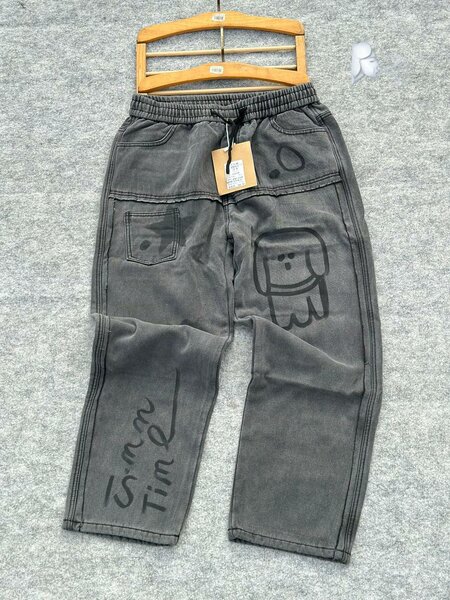 Kids Printed Cargo Pants Set