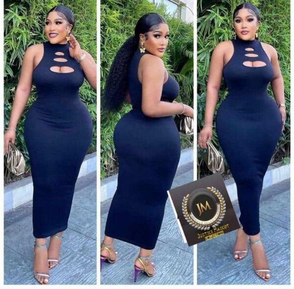 Ladies bodycon dress Black