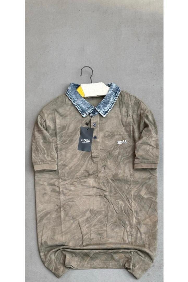 Polo BOSS à col en jean élégant