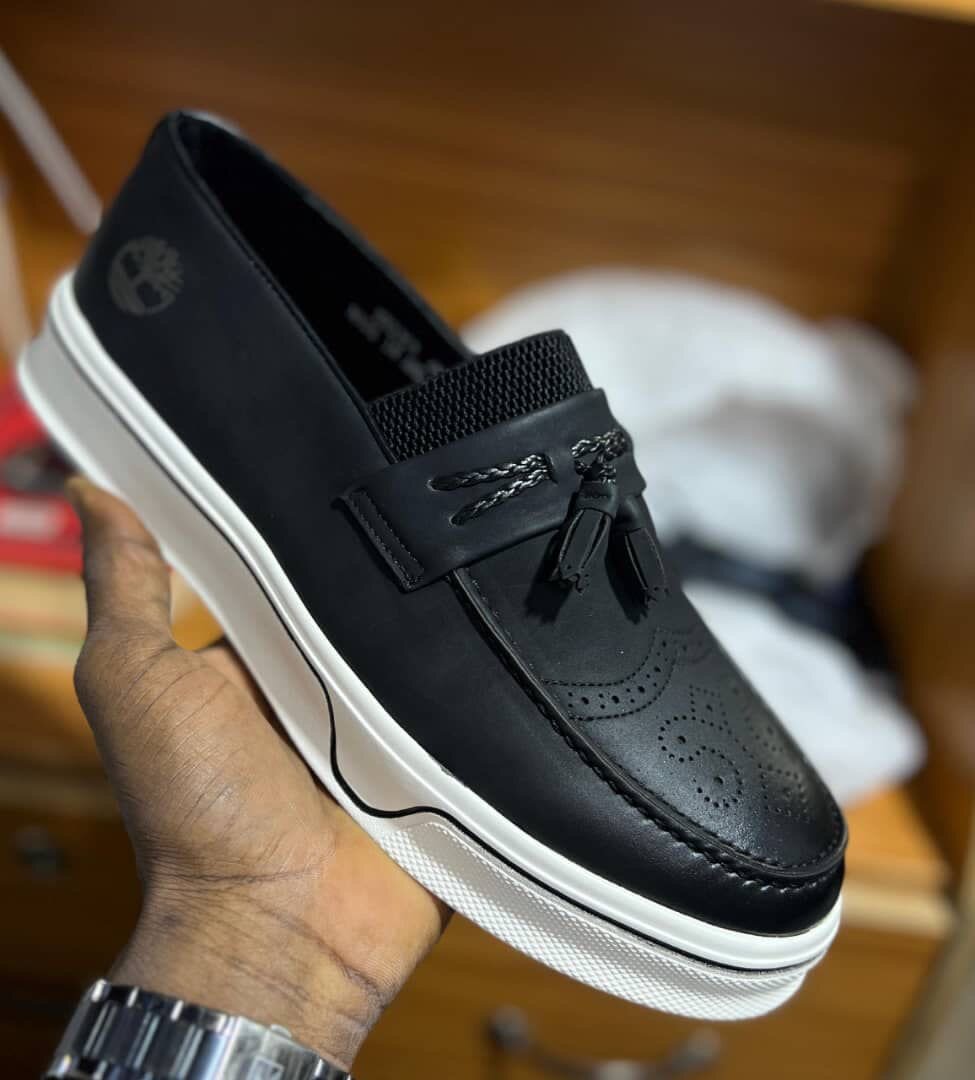 Mocassins en cuir élégants