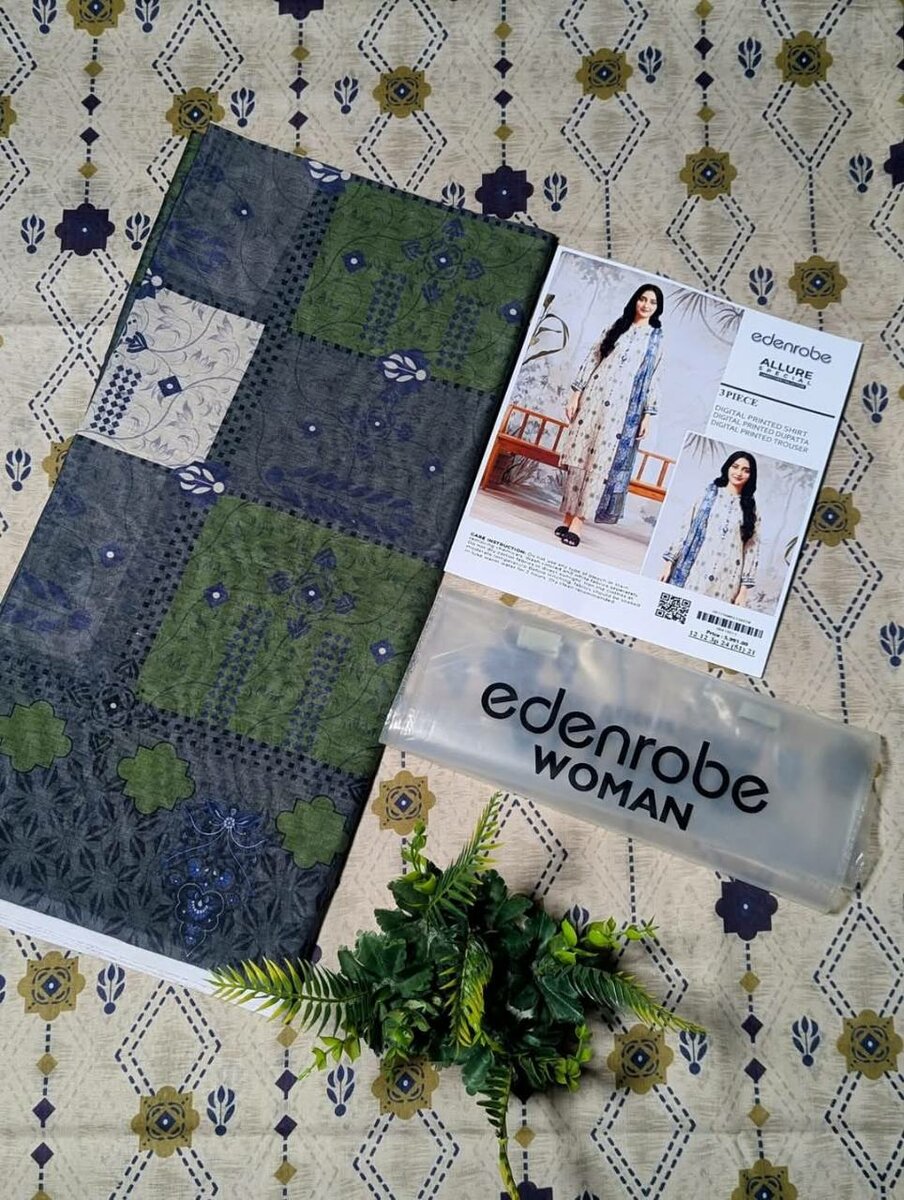 Printed lawn
