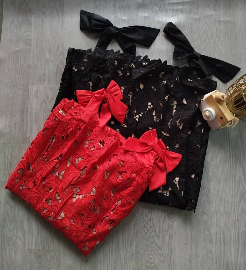 Luxe chiscy lacy dress