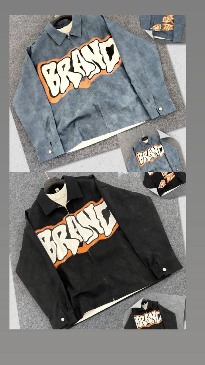 Vestes en cuir streetwear