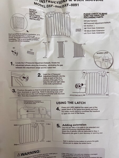 Барьер калитка для детей