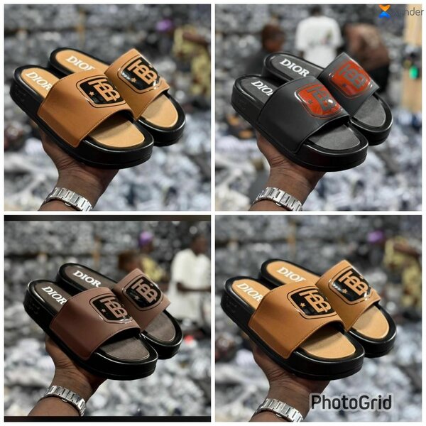 Sandales homme Dior et Zara