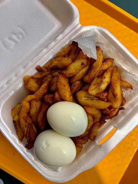 Alloco avec 2 oeufs 1000