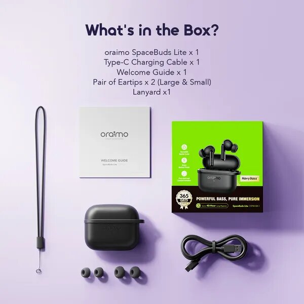 Oraimo SpaceBuds Lite Earbuds