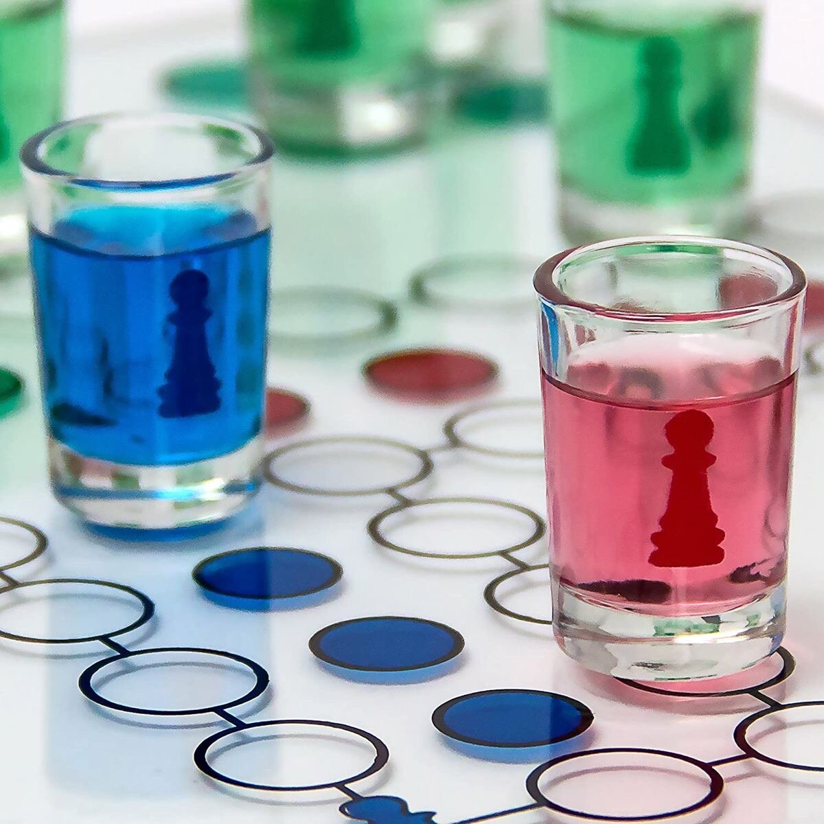 Jeu de Société avec Verres à Shot